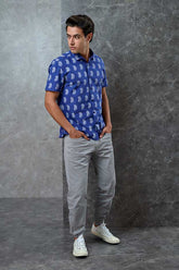 Andrew Smith Kemeja Lengan Pendek Pria A0020P09E